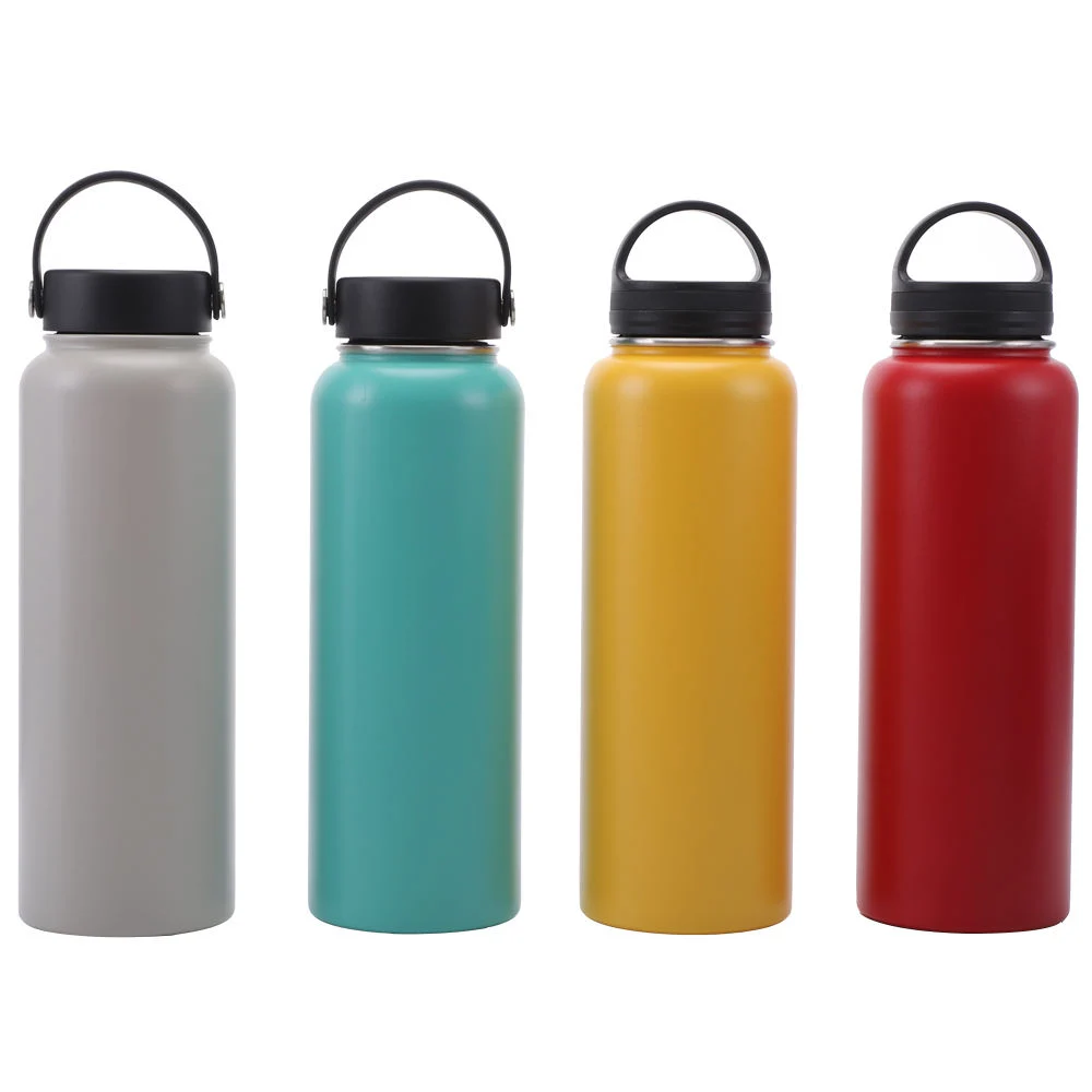 Hydro Flask Borraccia Trinkflasche Wide Mouth 32oz Water Bottle Insulated Double Wall Stainless Steel Vacuum Flasks & Thermoses