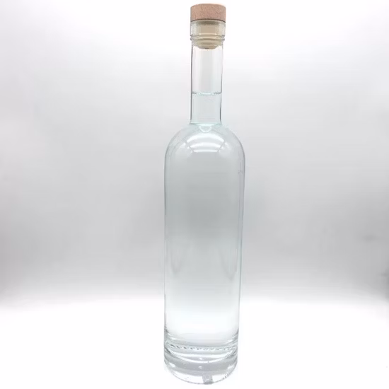 700ml 750ml 1000ml Frascos de vidro vintage vazios de alta qualidade para tequila