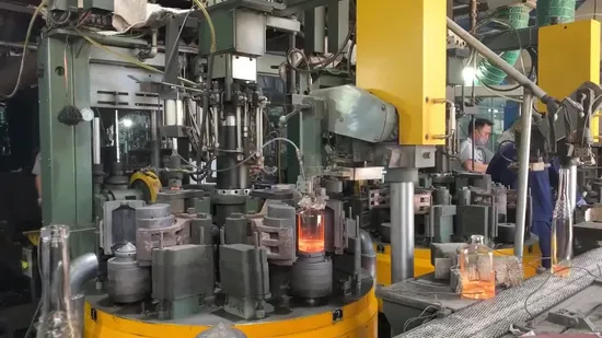 Garrafa de vidro 250ml 350ml 500ml 700ml 750ml Uísque Vodka Brandy Gin de alta qualidade