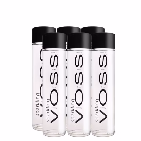 Reta Redondo Redondo 350ml 400ml 500ml 750ml 800ml Redondo Redondo Voss Bebendo Garrafa De Água De Vidro Com Tampa De Rosca